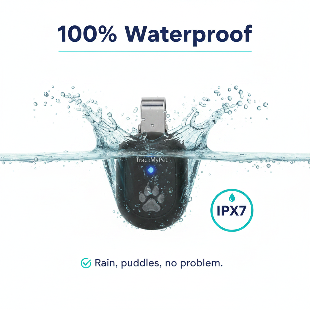 Waterproof TrackMyPet tracker
